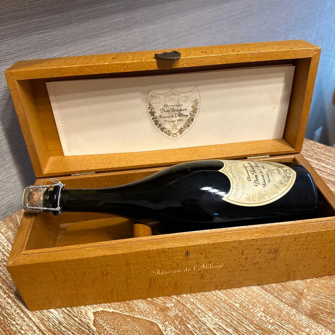 Dom Pérignon シャンパン ゴールド1985年 750ml 木箱付き