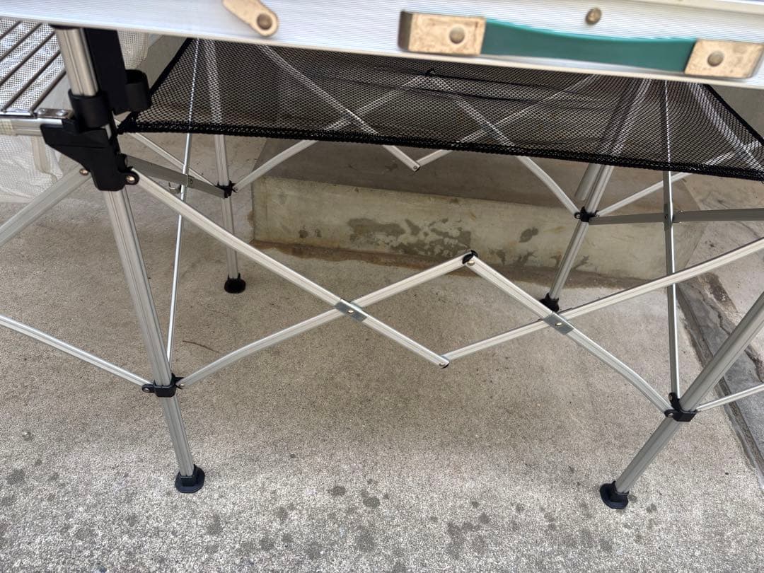 廃盤　ヴィンテージ品　Coleman コールマン　折りたたみ　キッチンテーブル