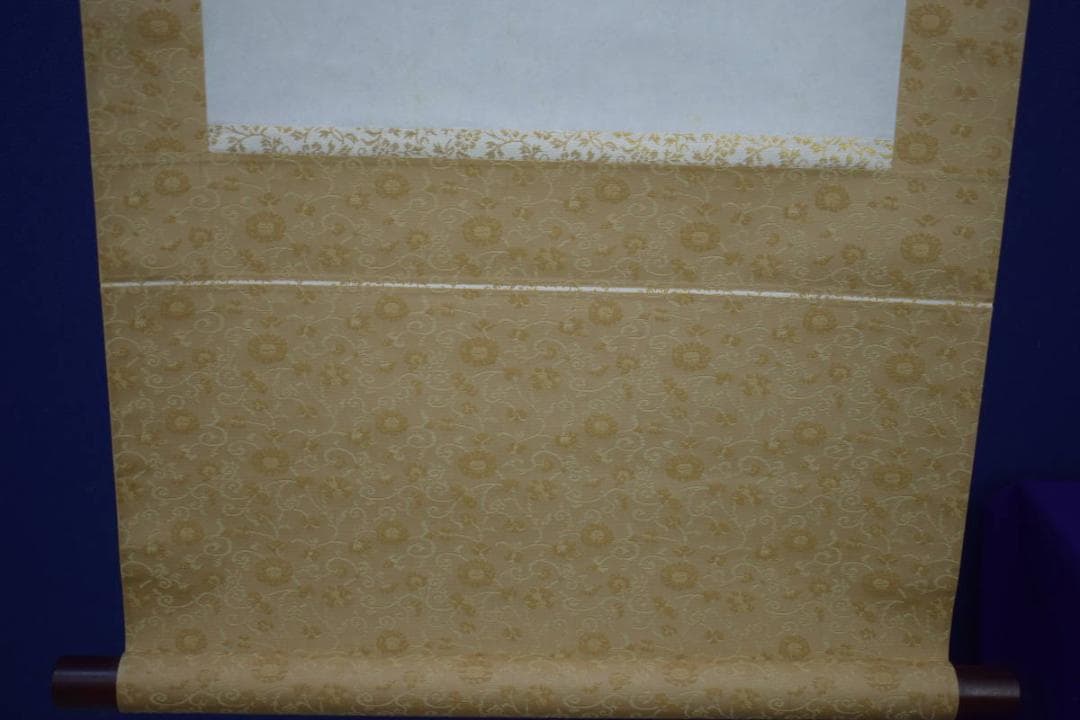 真作/佳香/旅立ち/松尾芭蕉の賛/人物図/馬/桐共箱付/布袋屋掛軸HJ-55