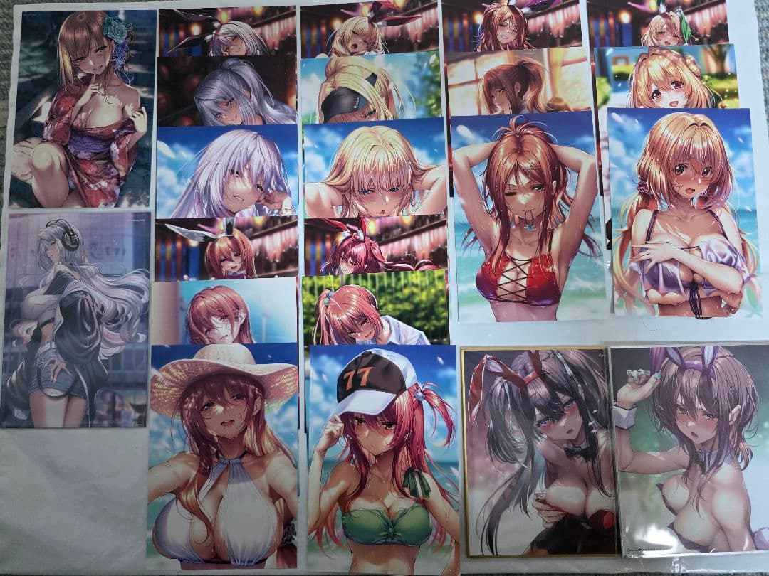 ピロ水　ポストカード&ミニ色紙セット