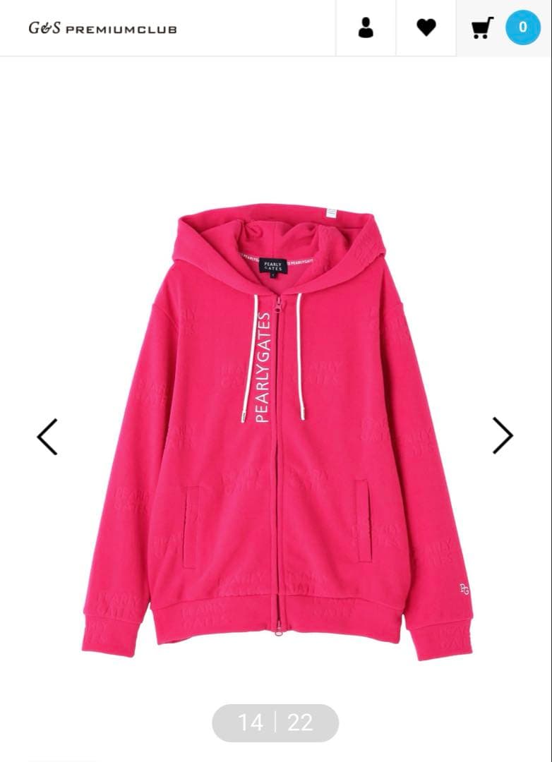 値下げしました！　パーリーゲイツ⭐︎ セットアップ