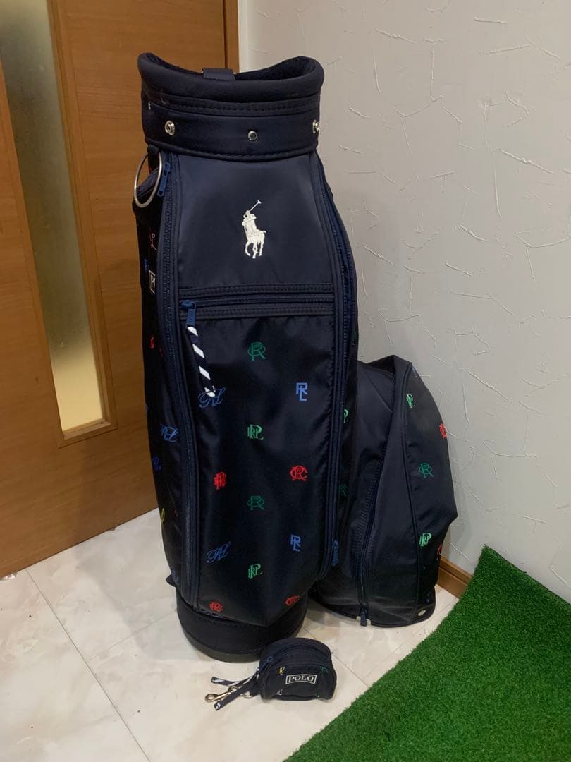 希少　完売品　ポロ　ラルフローレン　モノグラム　キャディバッグ　軽量