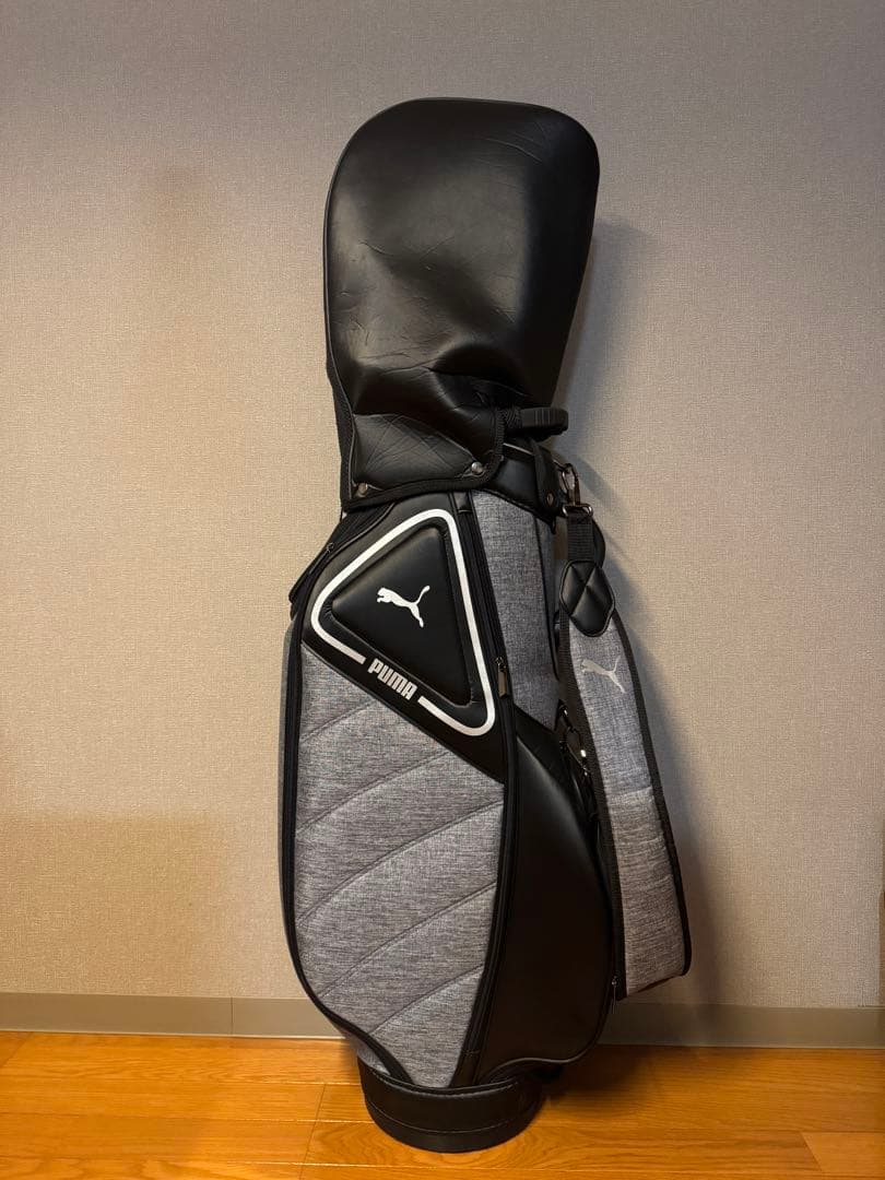PUMA キャディバッグ グレー ブラック