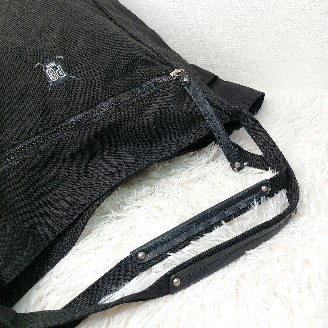 美品　PEARLY GATES　ロッカーバッグ　 トートバッグ　大容量　黒