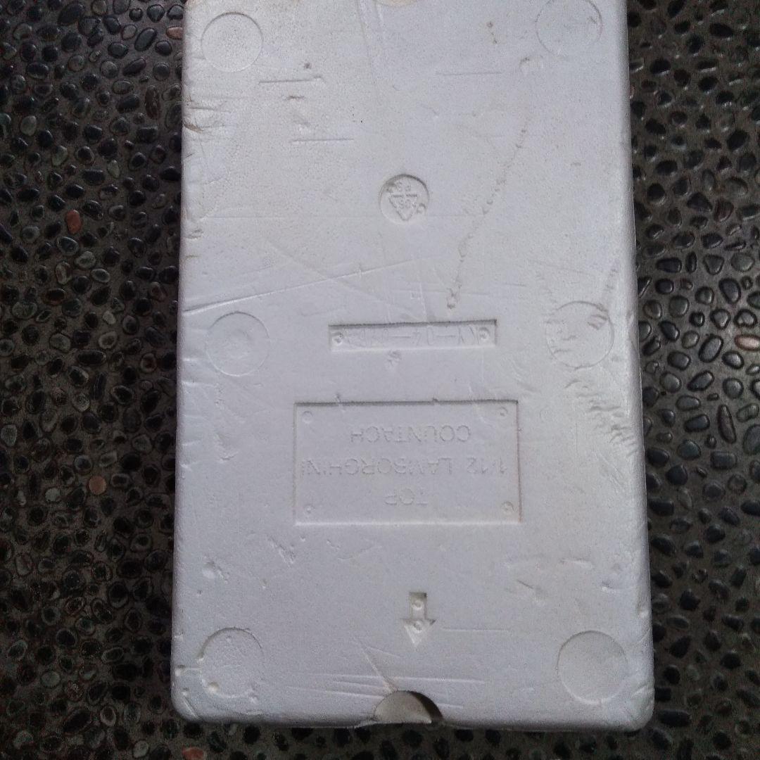 京商　ランボルギーニ　カウンタック　1/12 イエロー　右ミラーとれてます