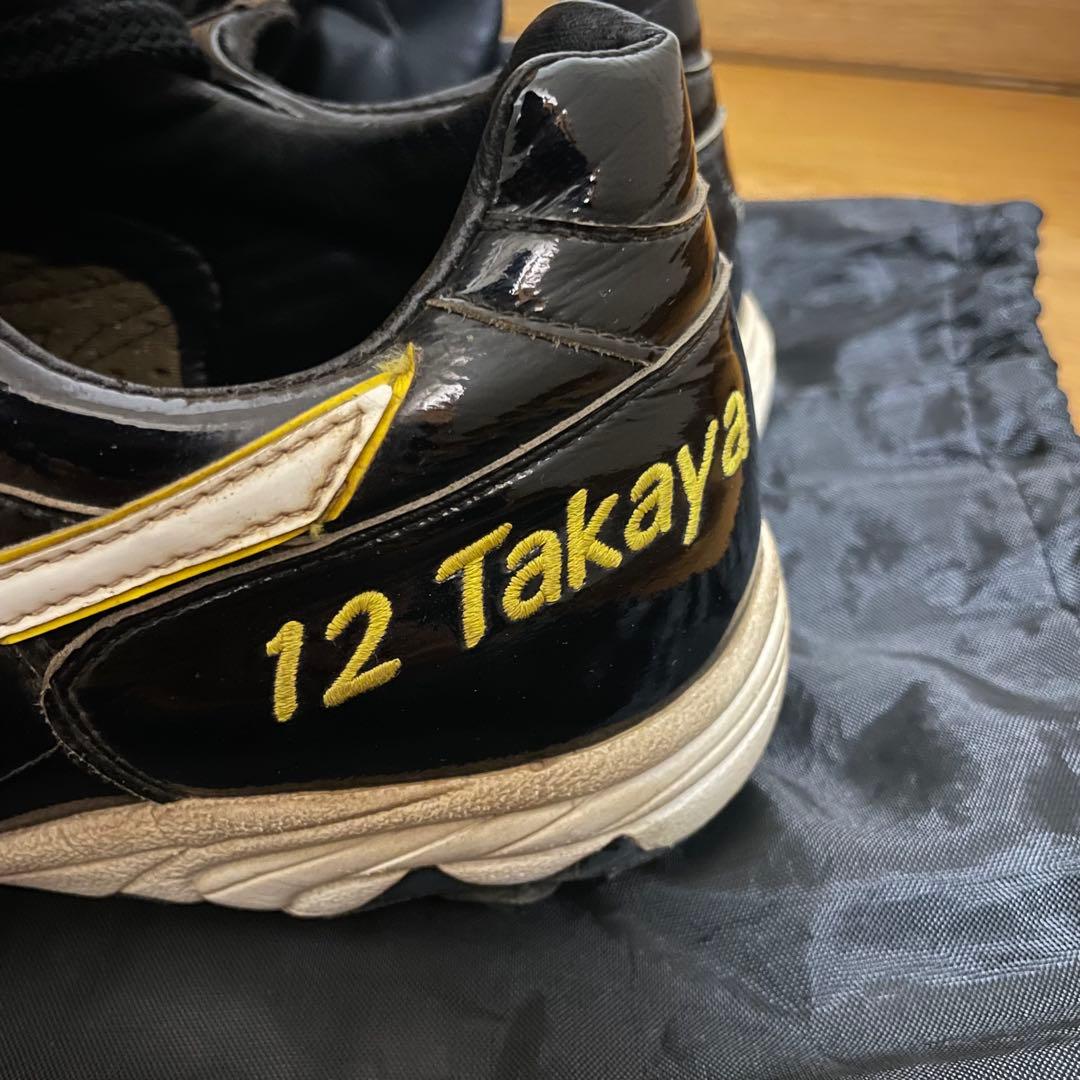 ソフトバンク高谷選手　実使用スパイク ミズノプロオーダー