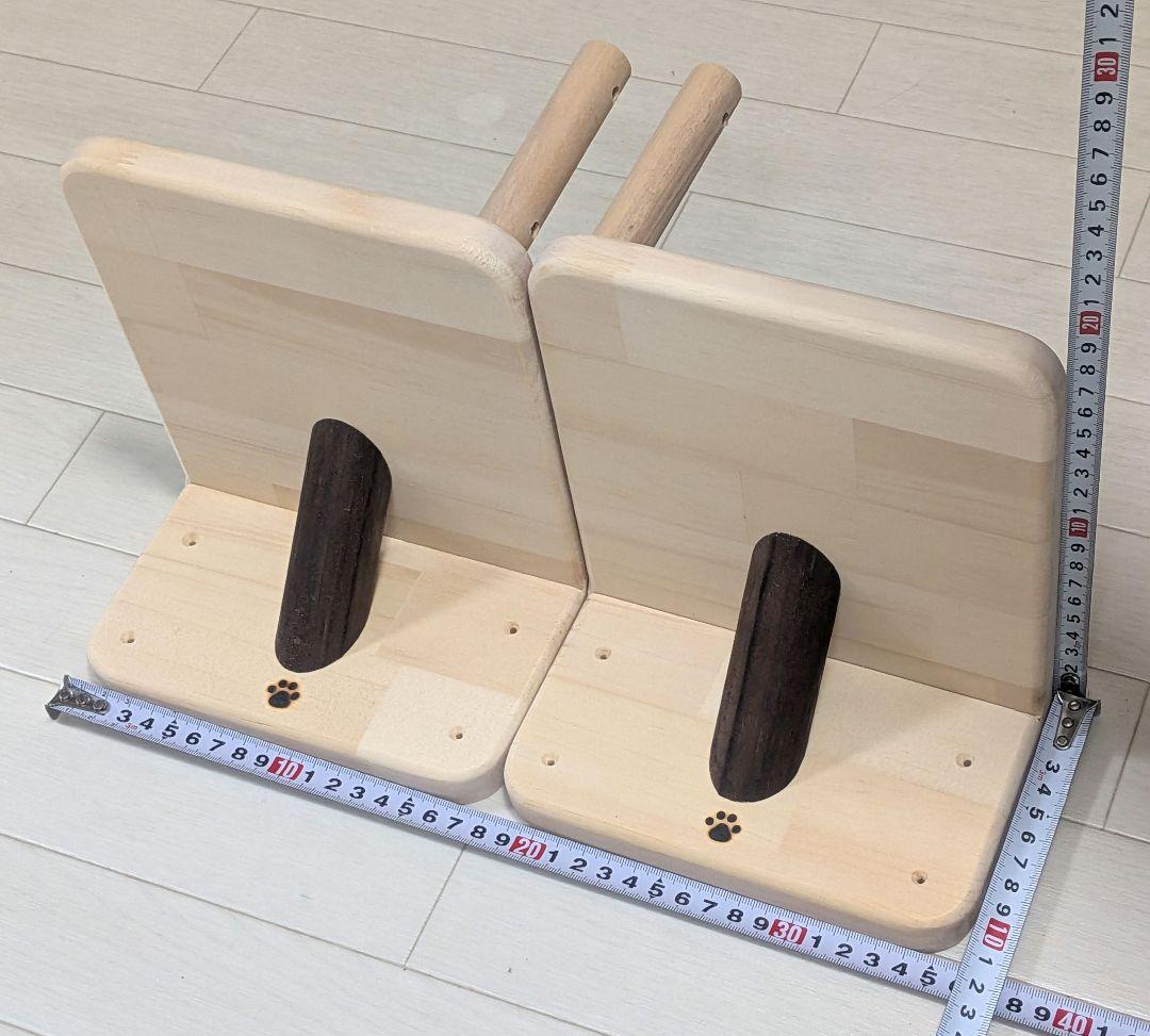 No18 【パイン材】キャットステップ　特大　猫用吊橋　ハンドメイド