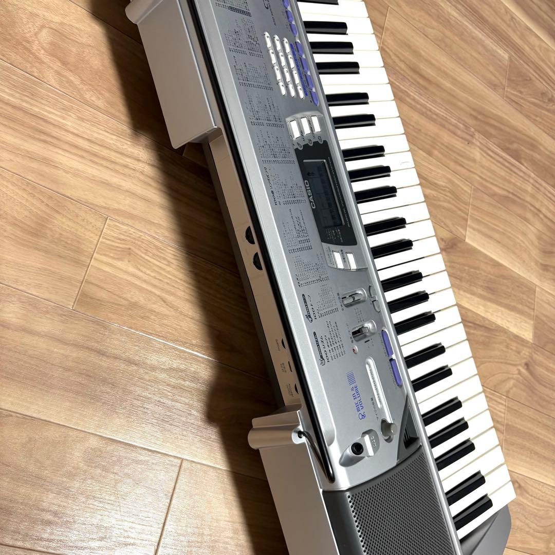 良品【CASIO CTK-496】電子キーボード　電子ピアノ　61鍵　動作確認済