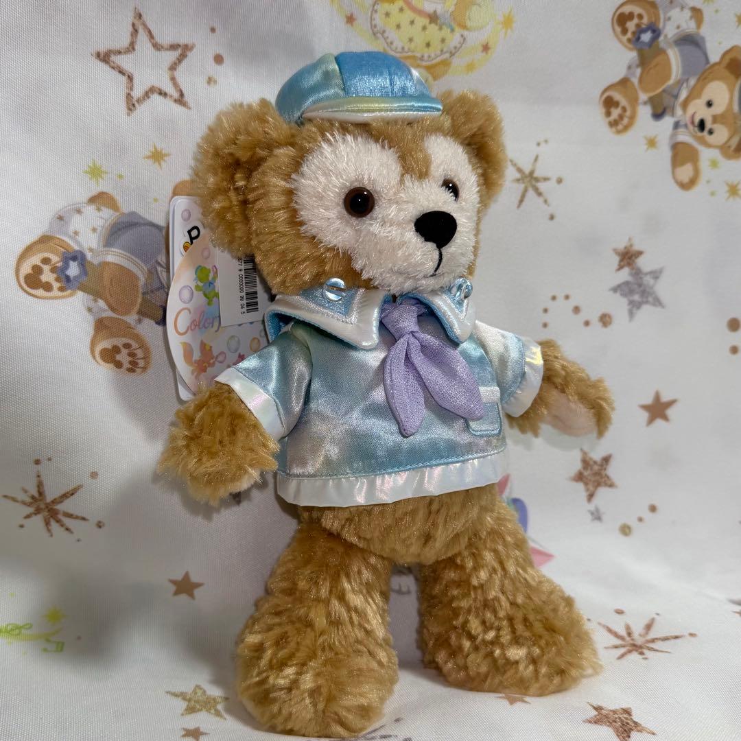 ディズニー　カラフルハピネス　20周年 バケパ　ポージープラッシー ダッフィー