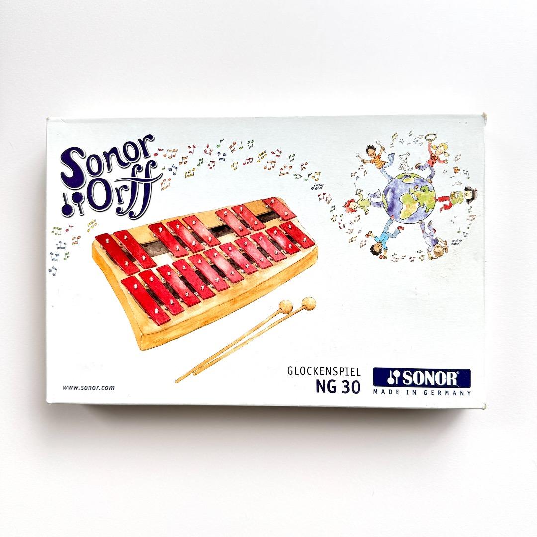 SONOR ゾノア社 グロッケンシュピール NG-30 19音 楽器 知育 玩具