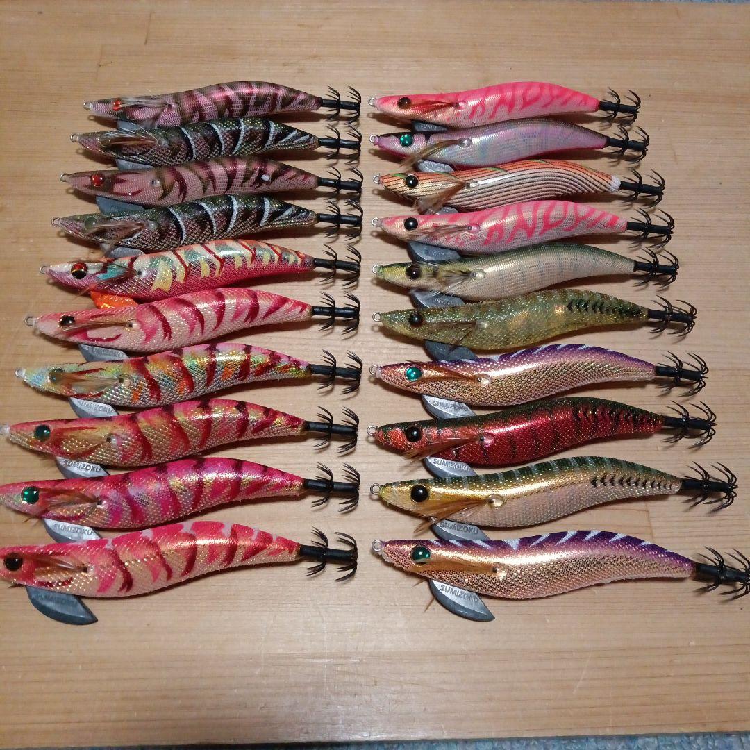 残り1組早い者勝ち　ハリミツ　墨族　春イカ　エギ　3.5号　20本