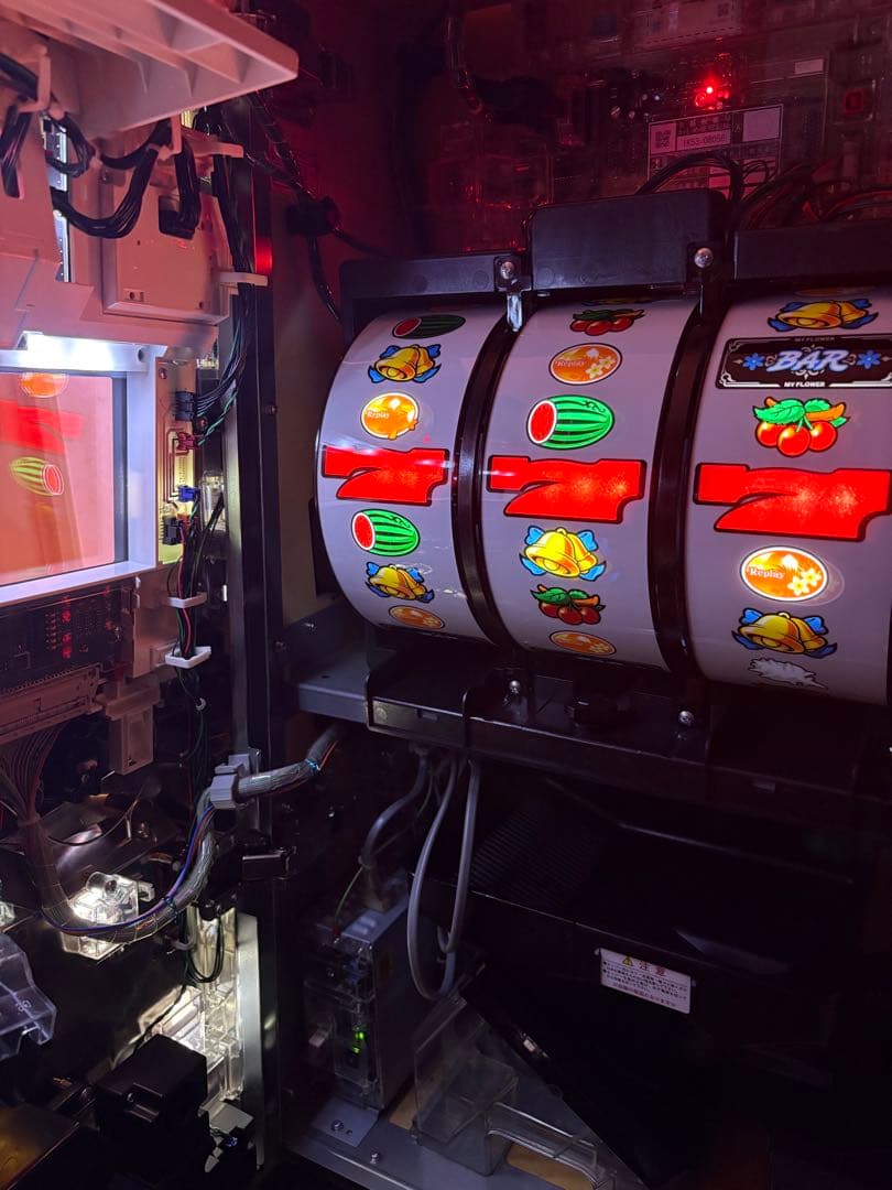 送料込み パチスロ マイフラワー 北電子 不要機付