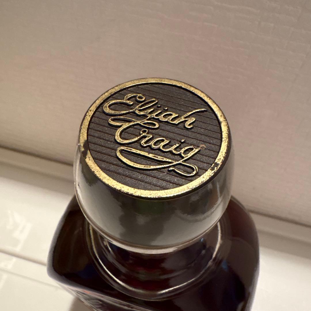 エライジャ クレイグ 12年 750ml 47度　スモールバッチ バーボン