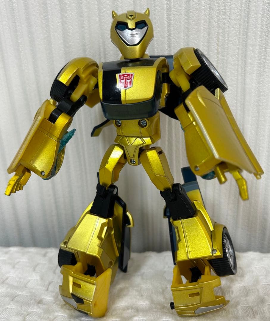 トランスフォーマーアニメイテッド音速の対決　バンブルビー　スタースクリーム