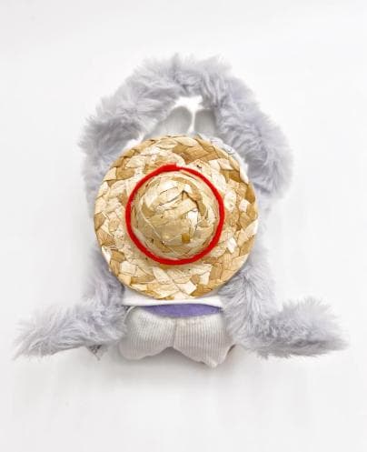 ポップマート ラブブ 改造フィギュア ワンピース ルフィ