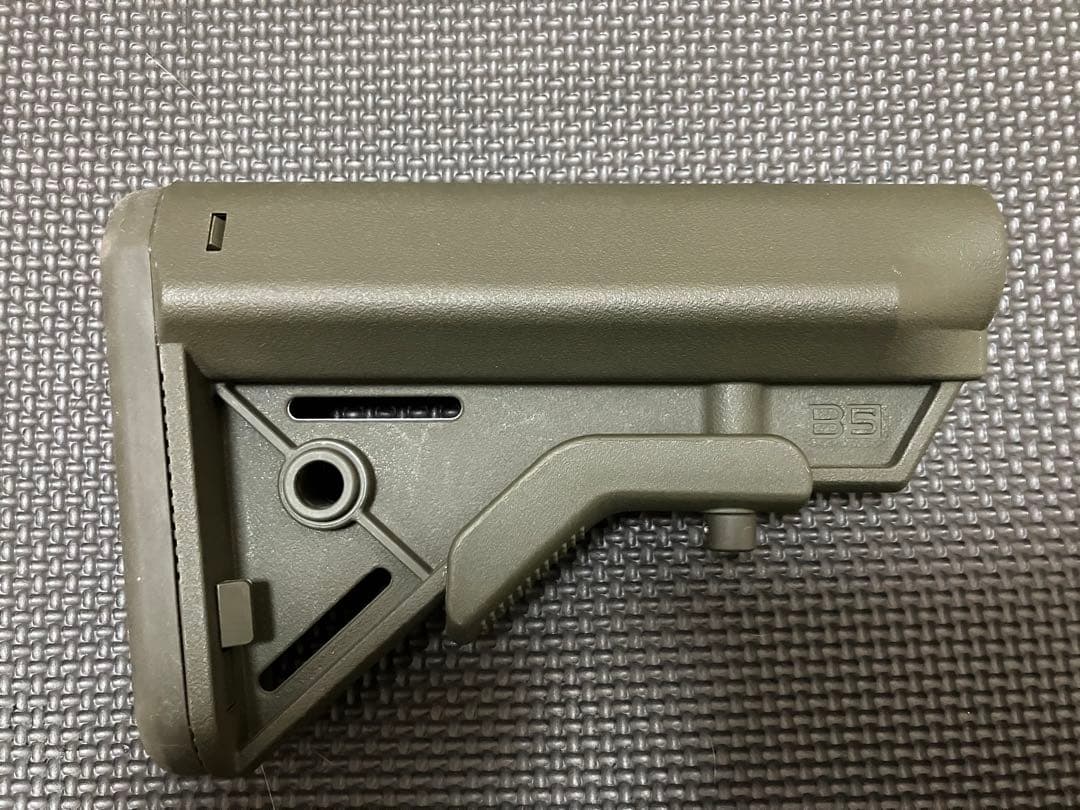 実物 B5 Systems SOPMOD BRAVO ストック オリーブ OD