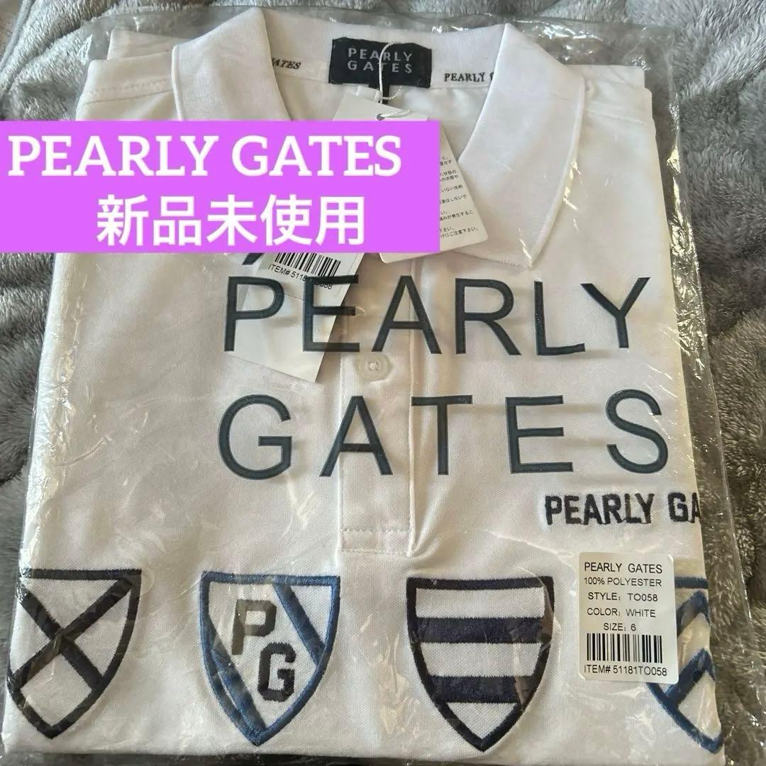 PEARLY GATES 半袖　ポロ　シャツ　メンズ