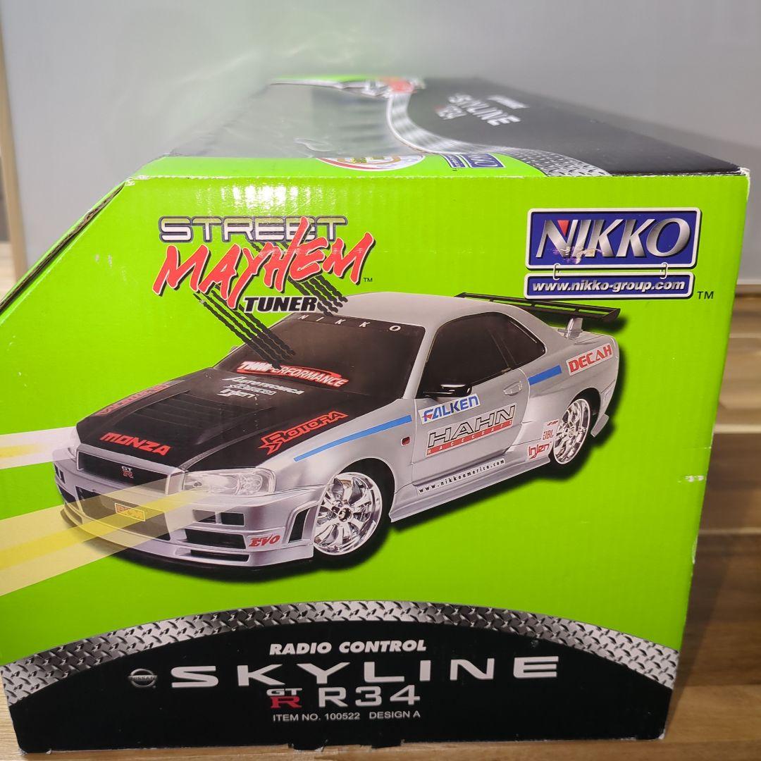 NIKKO 日産スカイラインGT-R R34 ラジコン