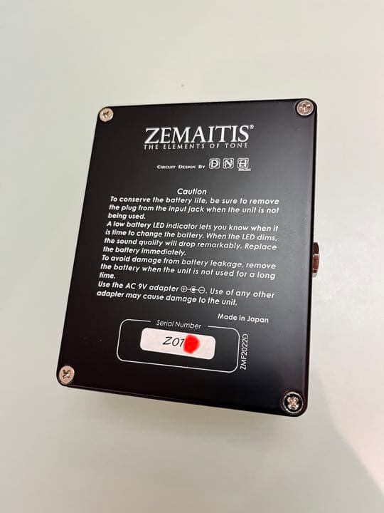 【今だけ値下！世界限定100台】ZEMAITISゼマイティスZMF2022D新品