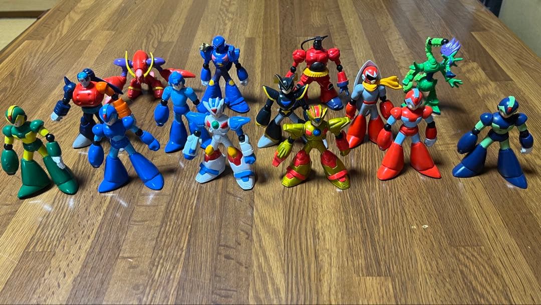 マッスルパワーロックマン　アクションフィギュア14体まとめ売り