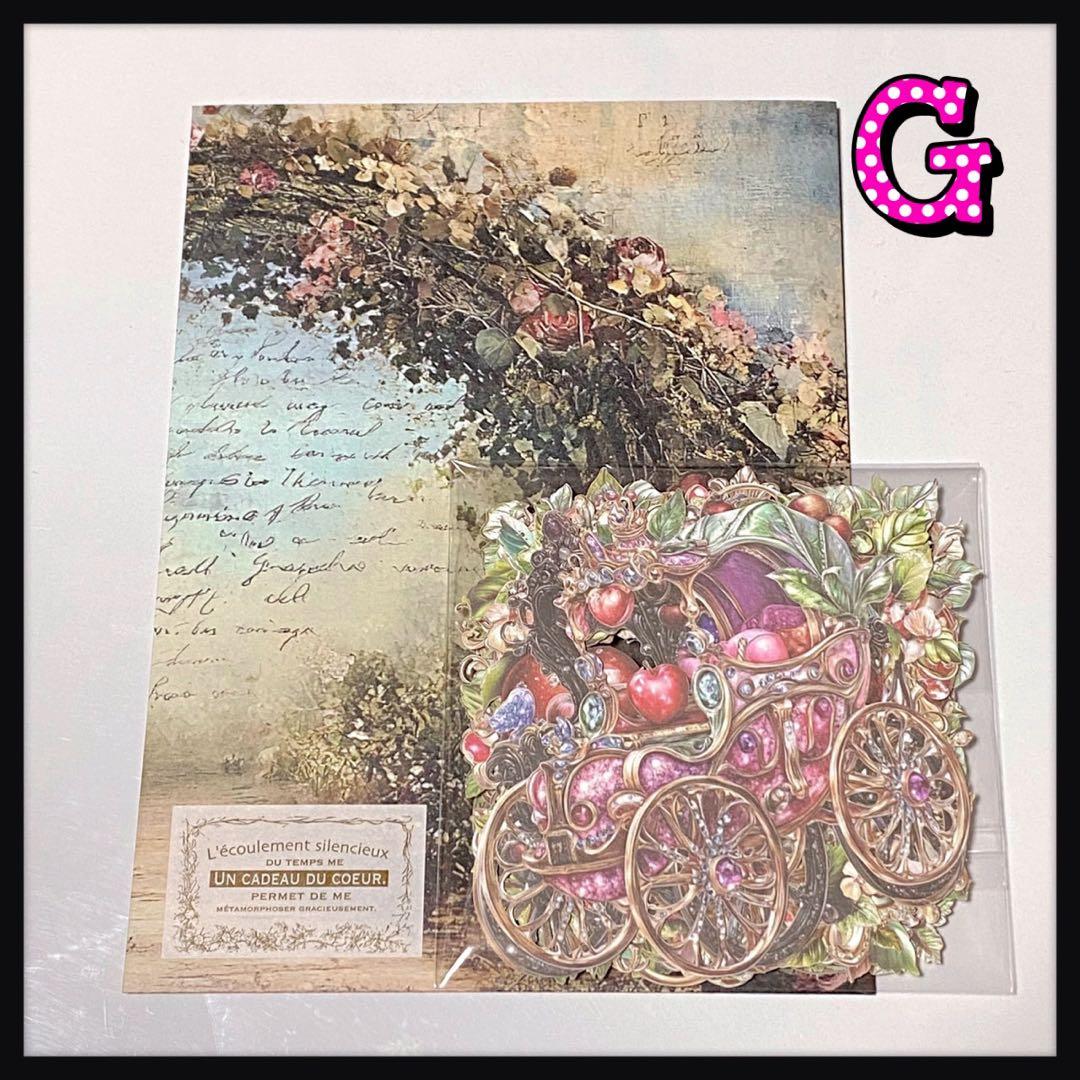 【G】Appleフレーム♡マテリアルペーパー♡白雪姫15枚♡コラージュ素材♡