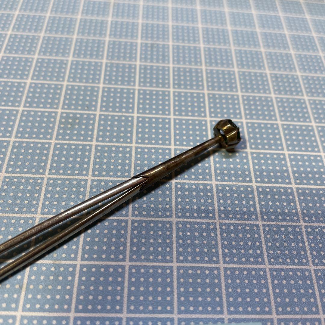 レトロな和装小物　かんざし？【m64 骨董　着物　髪飾り　和髪　和装　簪　櫛】