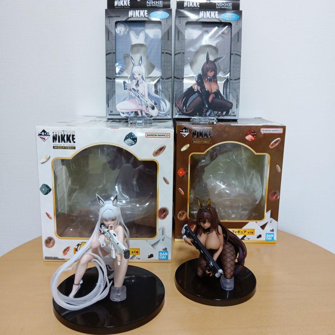 NIKKE 一番くじ フィギュア ブラン ノワール 2体セット＆アクリルスタンド