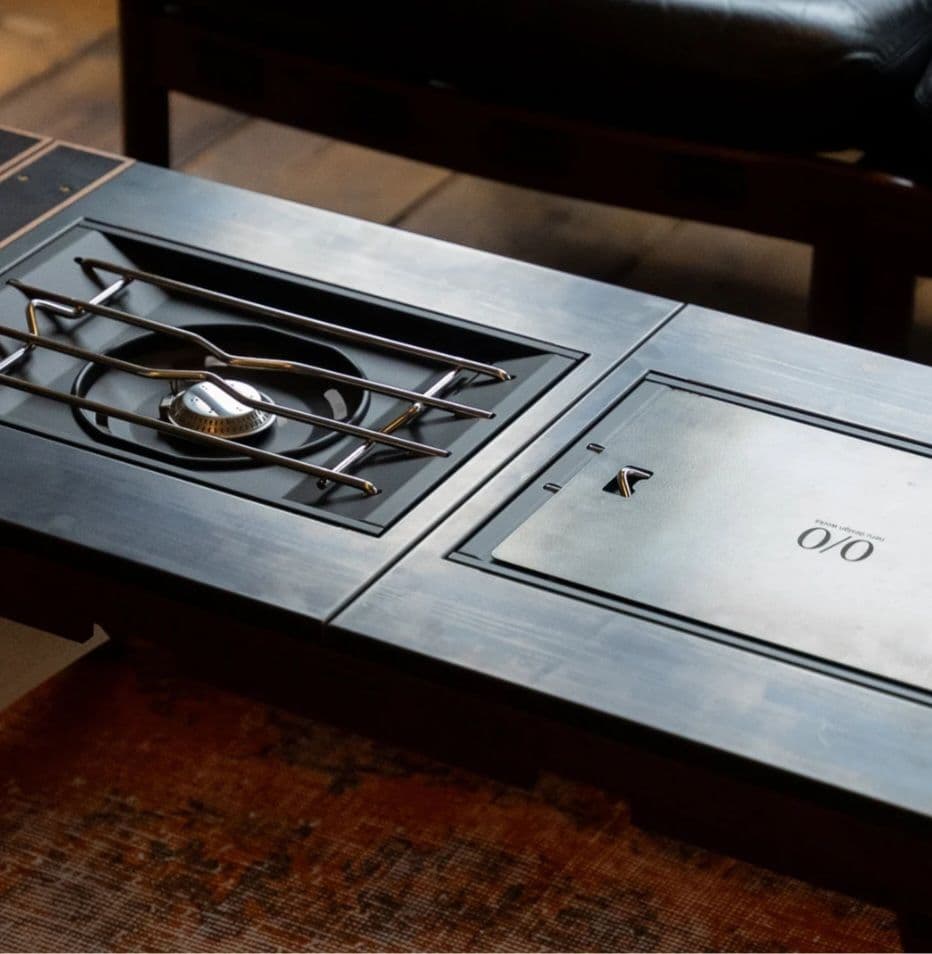 【セット・新品未使用】EXTENSIONTABLEセット ネルデザイン ブラック