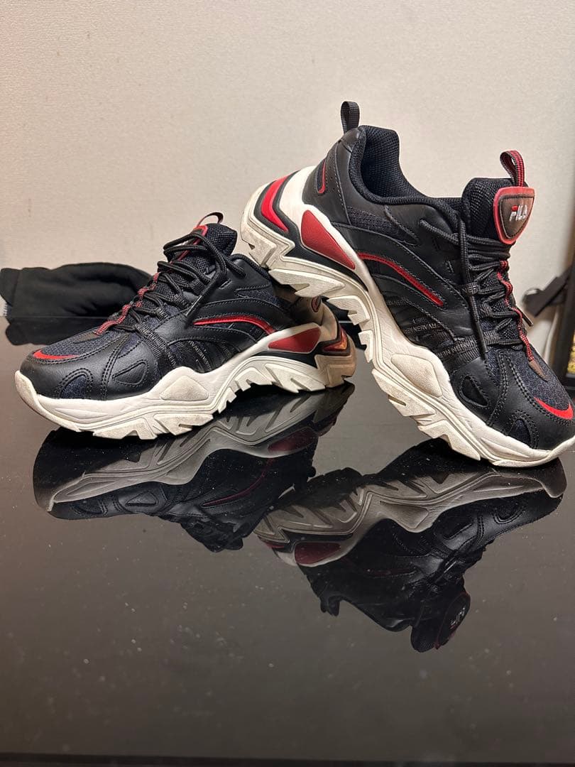 FILA×RADIO EVA 限定 渚カヲル コラボスニーカー 25cm