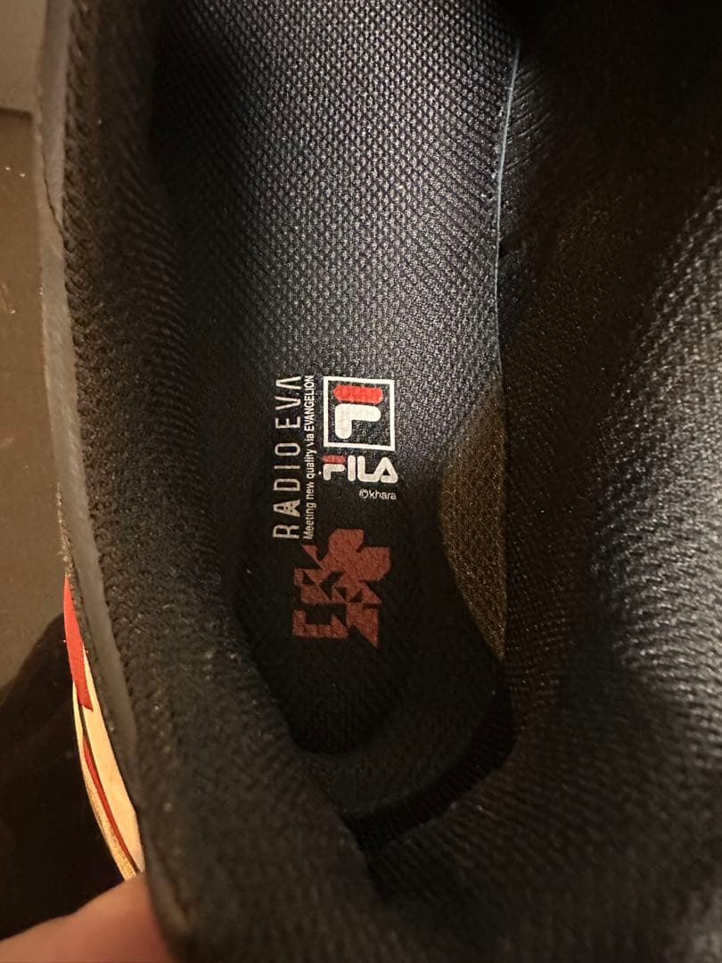 FILA×RADIO EVA 限定 渚カヲル コラボスニーカー 25cm
