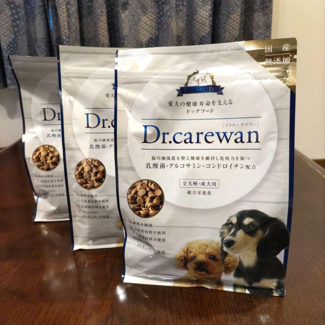 ドクターケアワン Dr.carewan ドッグフード 1kg x 3袋 未開封
