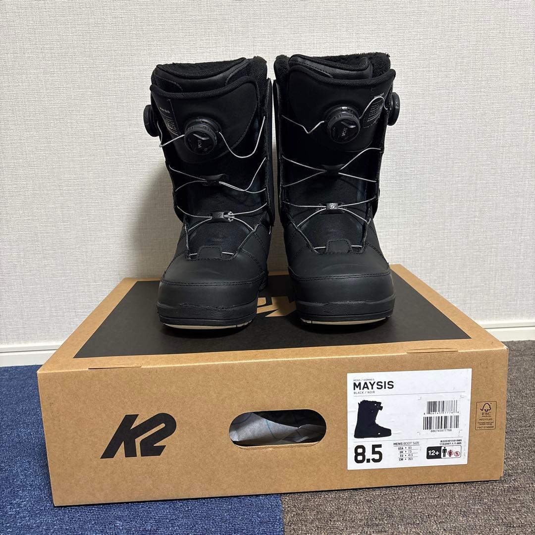 K2 MAYSIS メイシス スノーボードブーツ 箱付き ダブルBOA