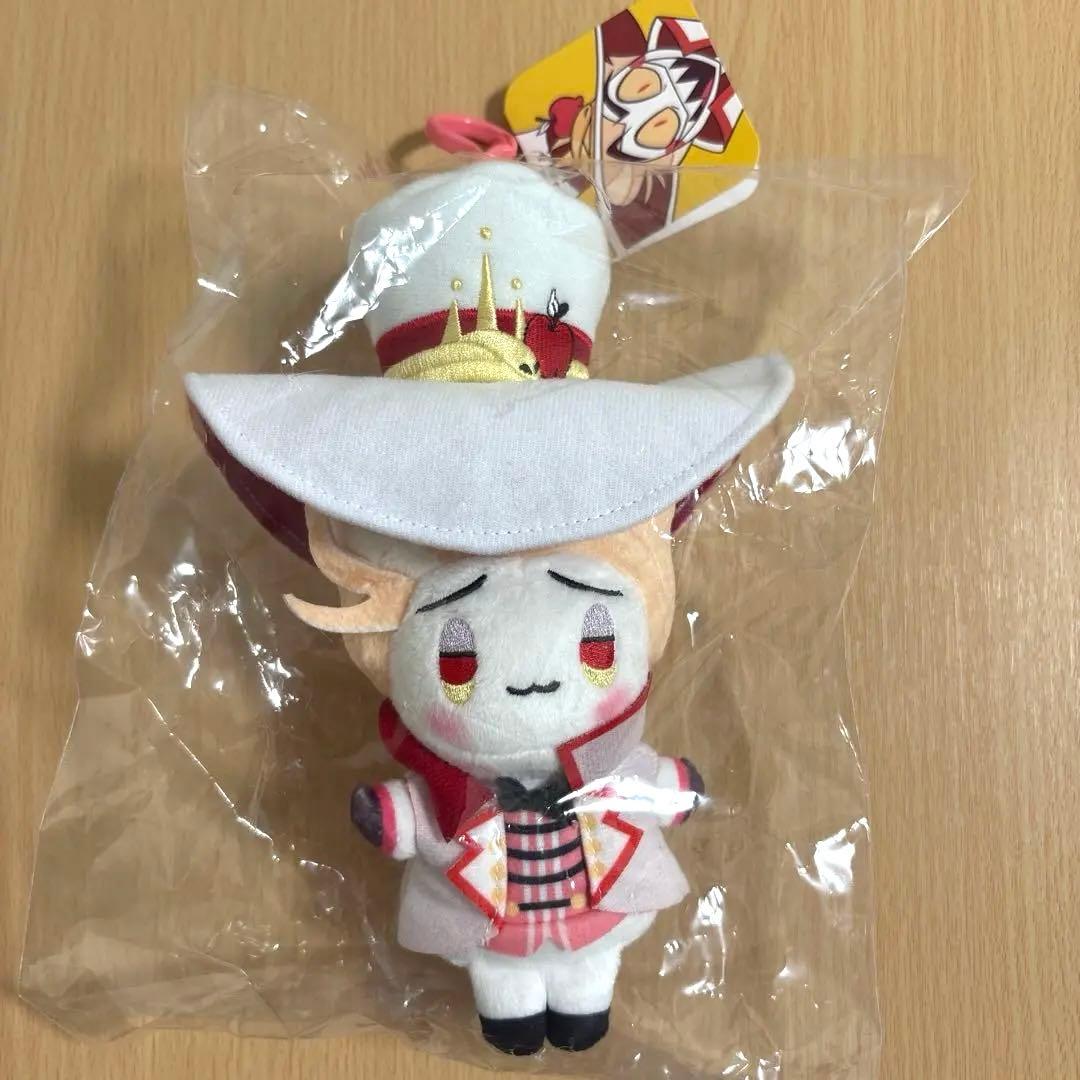 ハズビンホテル　おすわりマスコット　ルシファー・モーニングスター　ぬいぐるみ