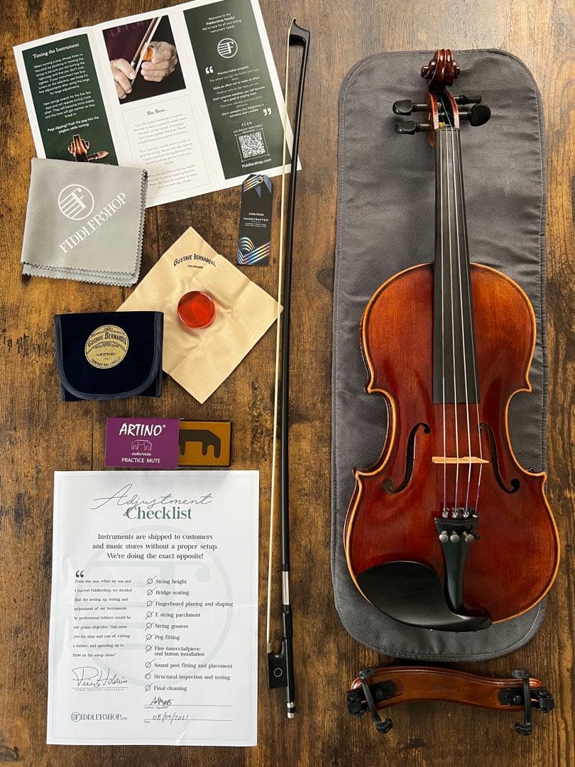 【フィドラーマン ソロリスト】手工バイオリン