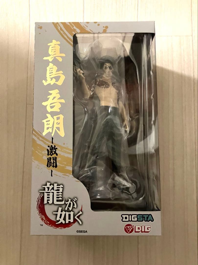 【未開封品】龍が如く 真島吾朗 -激闘- フィギュア