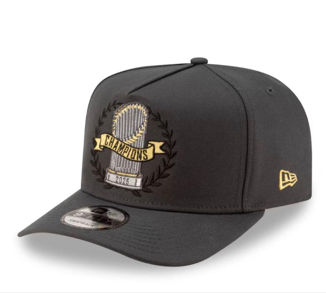 ドジャース　2025 ワールドチャンピオン　優勝パレード　選手着用　キャップ