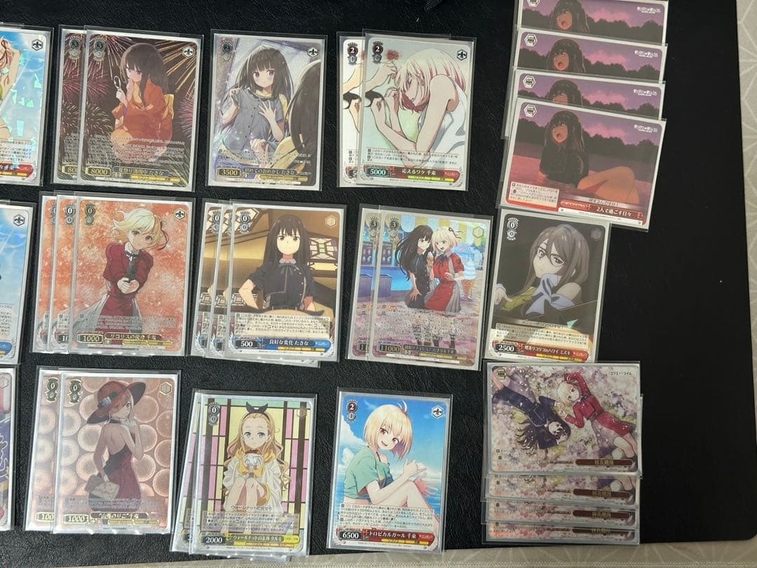 ヴァイスシュヴァルツ　リコリスリコイルデッキ　8扉　パーツ付き スリーブ付き