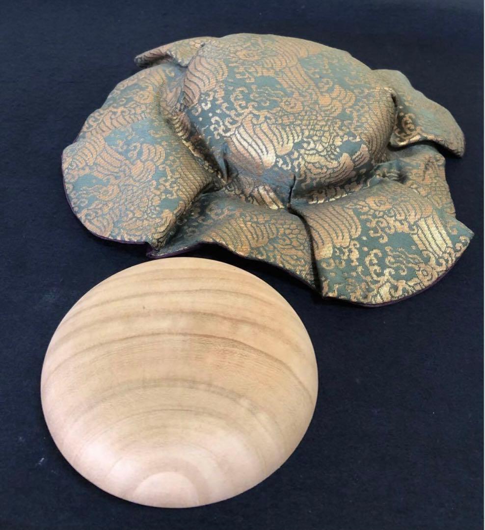 《R》茶道具 四つ耳 飾壷 飾り紐 網紐 口覆 在銘 共箱　251125え6