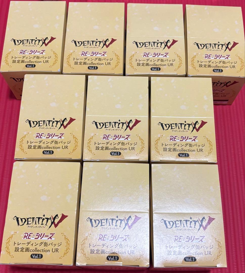 Identity V 缶バッジ 設定画 UR Vol.1 10BOX