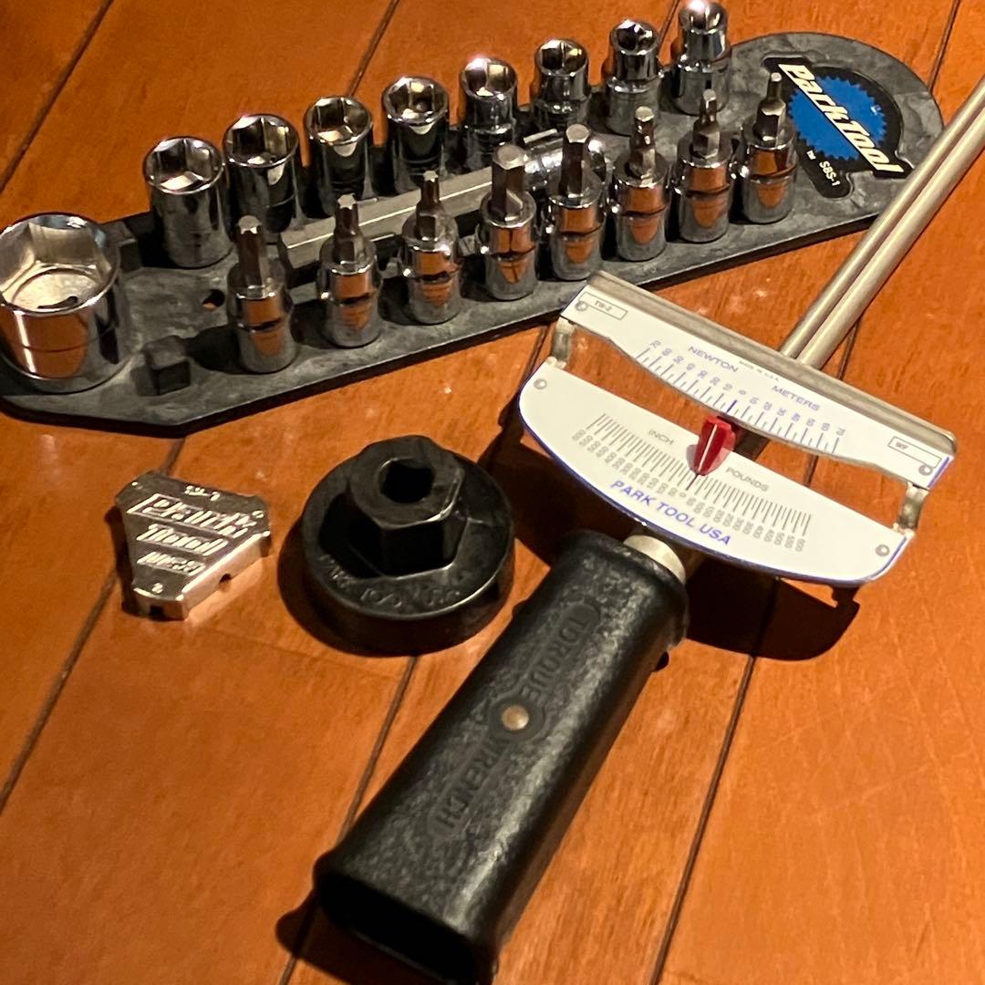 PARK TOOL ソケット・ビットセット トルクレンチ 中古品
