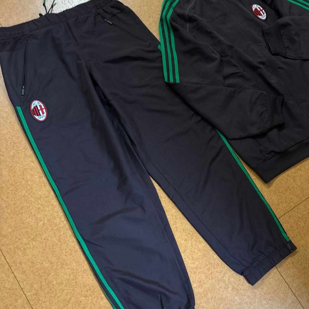 新品未着用　アディダス　AC ミラン　セットアップ　トラックジャケット　XL O