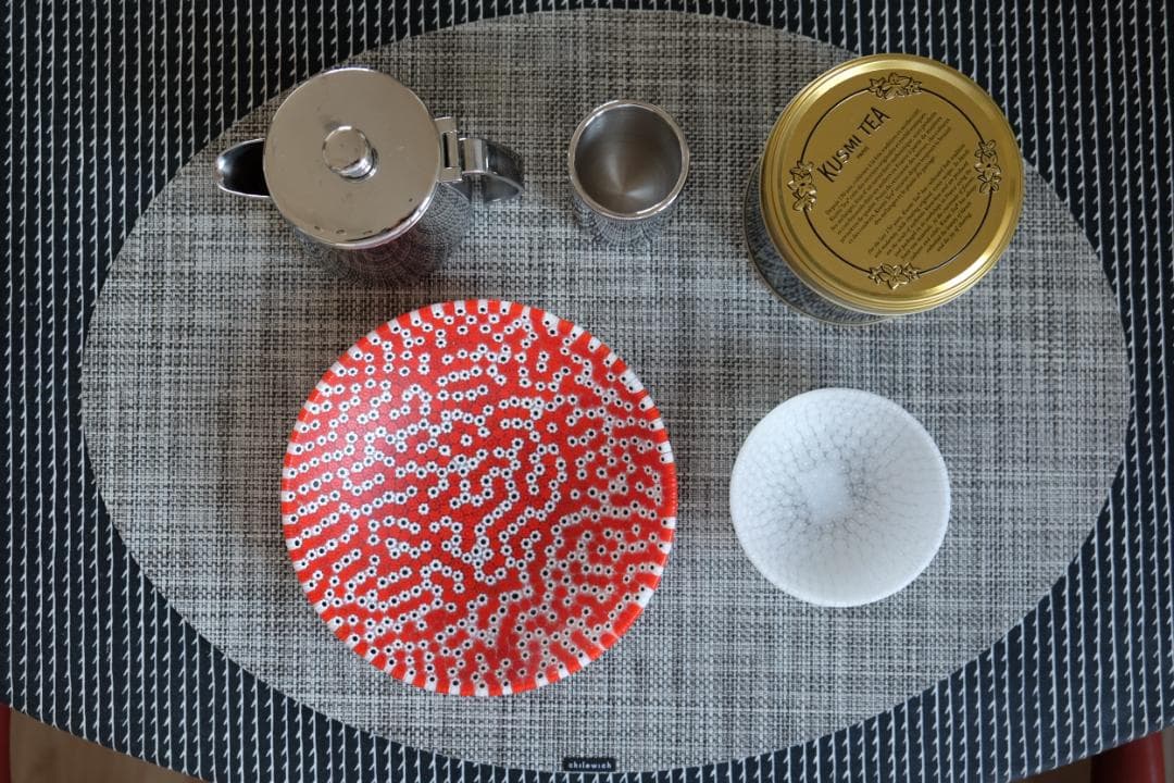 ベネチアンガラス ミルフィオリ プレート ムリーニ 江波冨士子/舩木倭帆/グラス