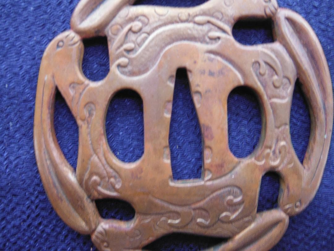 刀装具・鍔・うさぎ図