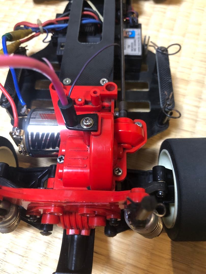 タミヤRCカー TA01/TA02？カーボンシャーシ仕様 プロポ付き フルセット