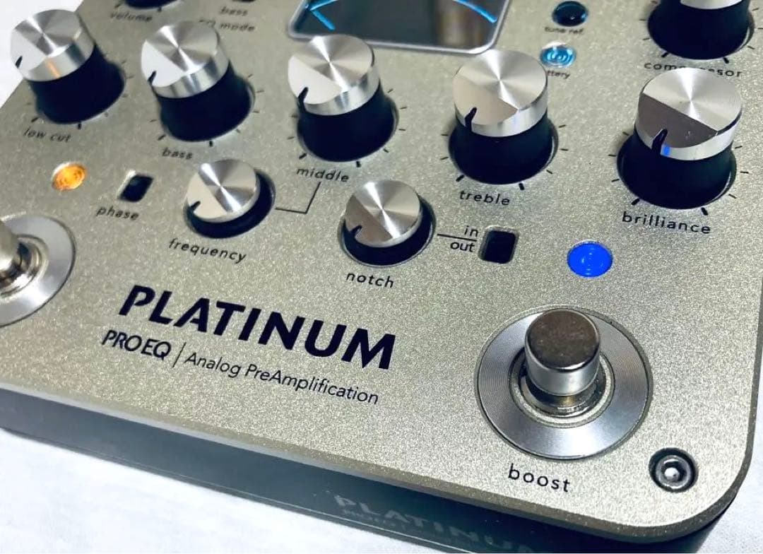 ギター FISHMAN Platinum Pro EQ/DI Analog Preamp