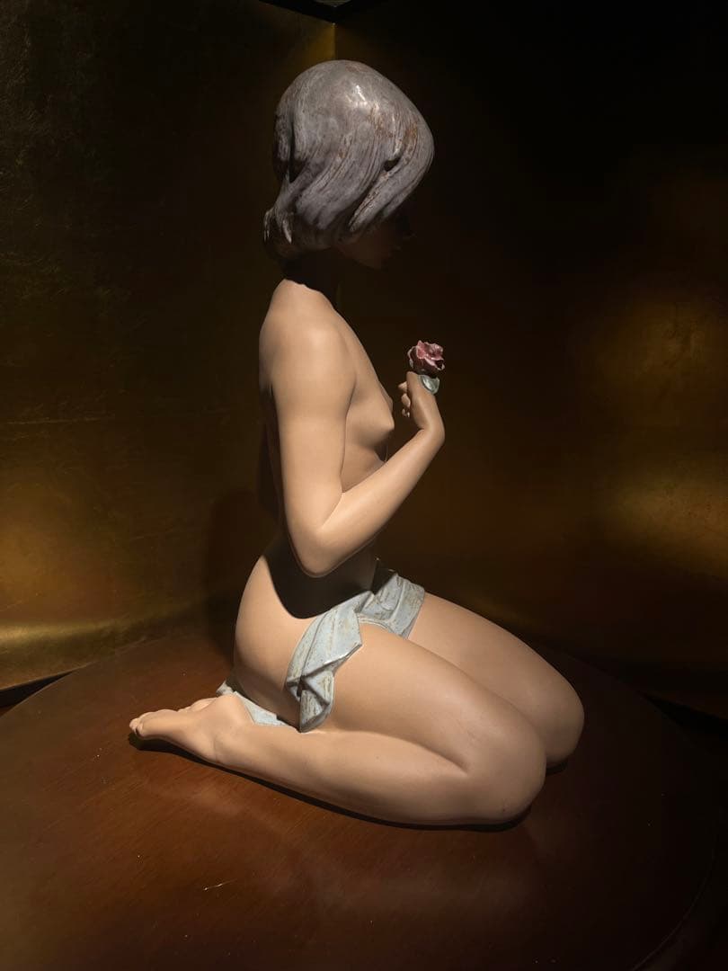 他の方発送×ＬＬＡＤＲＯ　リヤドロ　【裸婦と薔薇】