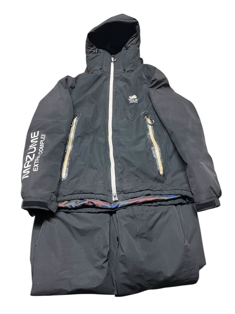 マズメ mzx フリース裏地　オールウェザースーツジャケット 上下　メンズXL