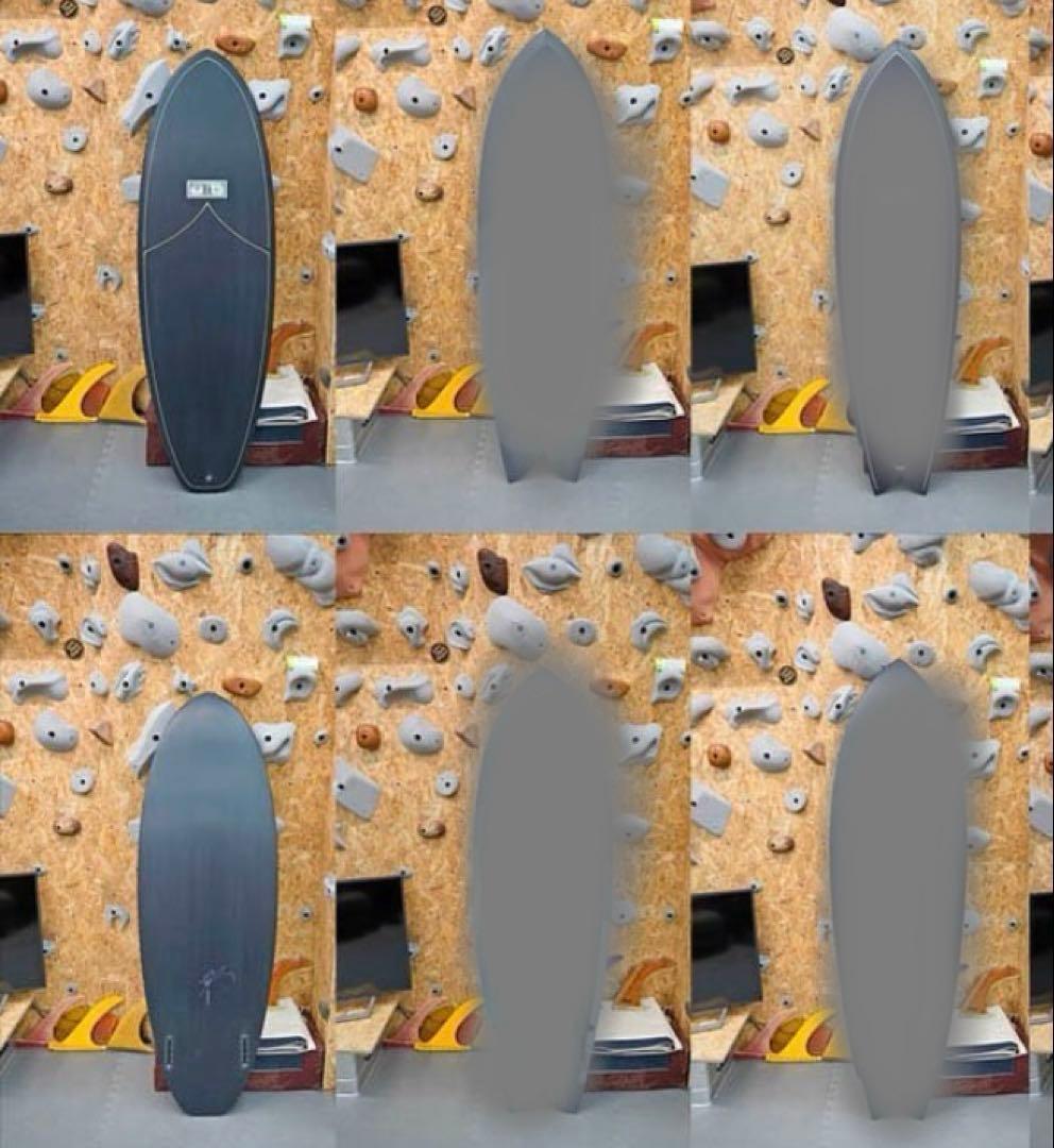 マッカラムサーフボード　ツインチャブ　5,8