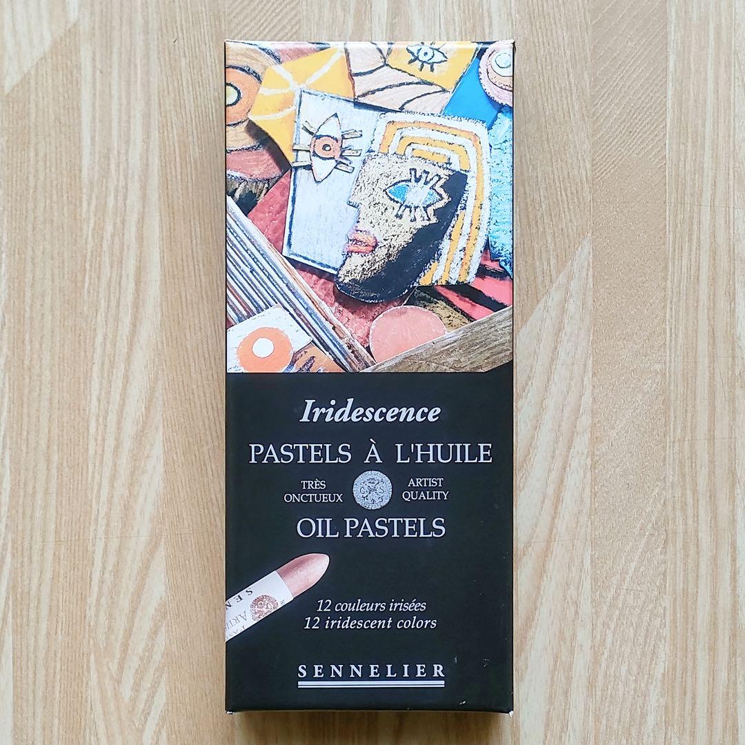 セヌリエ オイルパステル 72色 セット ＋ パール メタリック 12色 セット