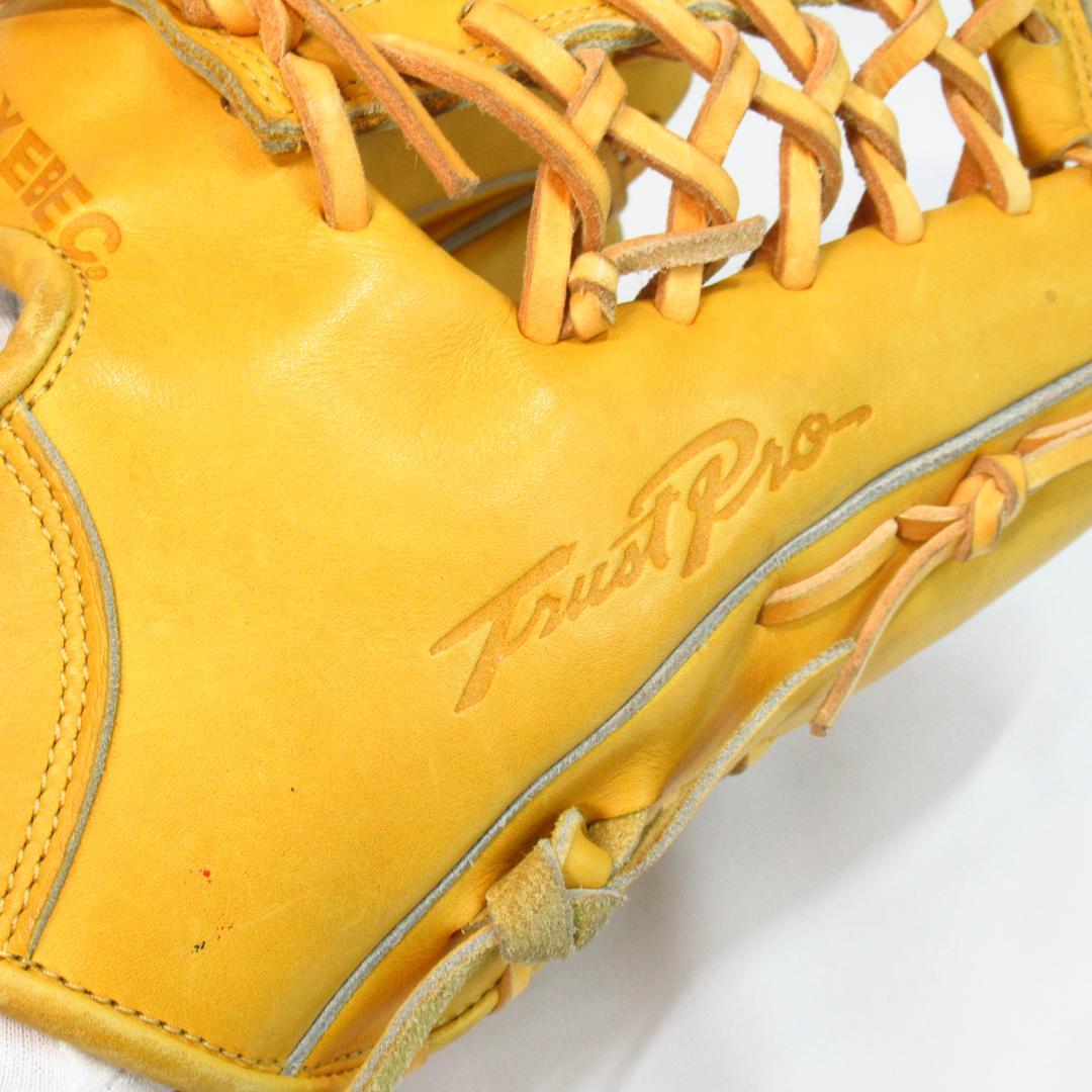 ザナックス トラストプロ 硬式用グラブ 外野手用 グローブ イエロー